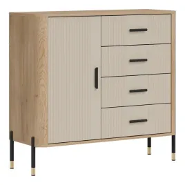 komoda-dante-dt08-korpus-dab-cremona-torro-fronty-kaszmir-czarne-uchwyty