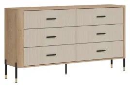 komoda-z-ryflowaniami-dante-dt05-fronty-kolor-kaszmir-czarne-uchwyty