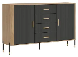 komoda-na-czarnych-nogach-dante-dt09-fronty-kolor-antracyt-zlote-uchwyty