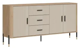 komoda-czarne-nogi-dante-dt07-fronty-w-kolorze-kaszmir-czarne-uchwyty