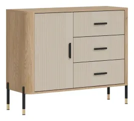 komoda-z-szufladami-dante-dt03-fronty-kolor-kaszmir-czarne-uchwyty