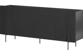 duza-komoda-na-czarnym-stelazu-malmi-2-200-cm-czarna-z-ryflowaniami