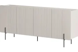 duza-komoda-na-czarnych-nogach-malmi-2-200-cm-kolor-kaszmir-ryflowania