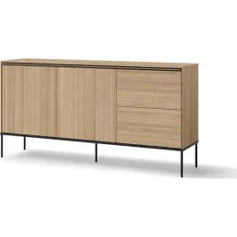 nowoczesna-komoda-na-czarnym-stelazu-visso-vi-04-kolor-dab-linearny