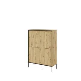 nowoczesna-komoda-z-ryflowaniami-na-stelazu-trend-tr-03-kolor-dab-artisan
