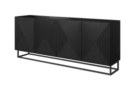komoda-asha-200cm-na-metalowym-stelazu-czarna-mat