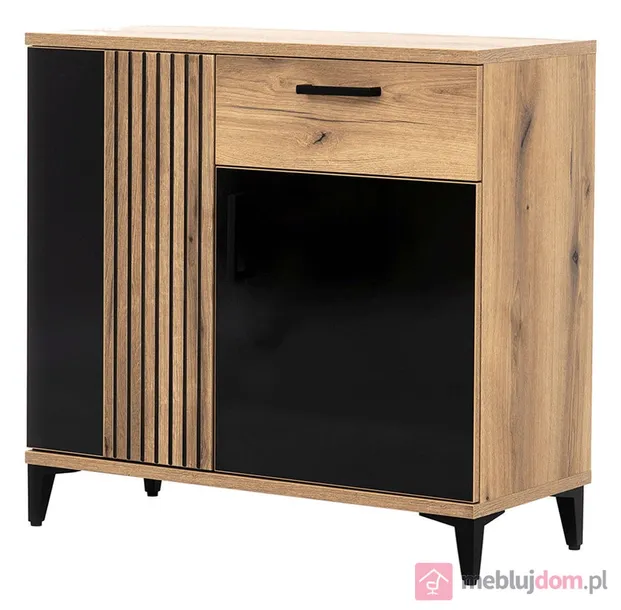 solidna-komoda-aris-as-2-dab-evoke-czarny-polysk-wysokosc-mebla-84-cm