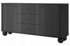 komoda-z-szufladami-vesper-2-czarna-cichy-domyk-ryflowania