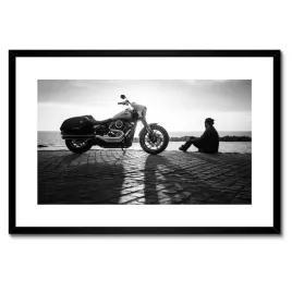 plakaty-w-ramie-60x40-harley-davidson-motocykl