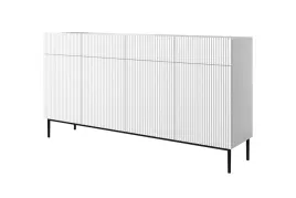 hit-komoda-nicole-200-z-szufladami-biala-czarne-nozki