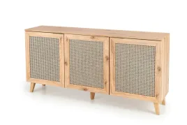 komoda-w-stylu-boho-prowansalskim-borneo-km-1-halmar-dab-artisan-czarny
