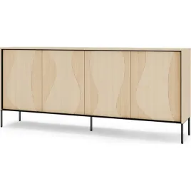 komoda-na-nozkach-flow-fw-04-dab-vincenza-bielona-czarny-oswietlenie-led