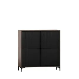 wysoka-komoda-linea-ln08-chlodny-braz-czarny