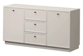 komoda-na-cokole-lorini-150-cm-kolor-kaszmir-okragly-czarny-uchwyt
