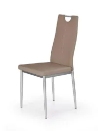 krzeslo-k-202-halmar-cappuccino-ekoskora-nogi-metalowe