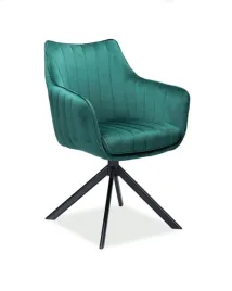 krzeslo-azalia-velvet-signal-zielone-polobrotowe-kubelkowe-czarny-stelaz