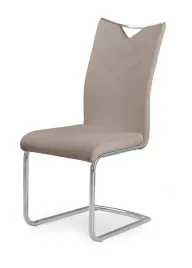 krzeslo-tapicerowane-ekoskora-k-224-halmar-cappuccino-na-plozach