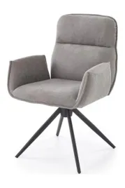 krzeslo-obrotowe-k-574-halmar-popielate-szare-stylowe-z-podlokietnikami