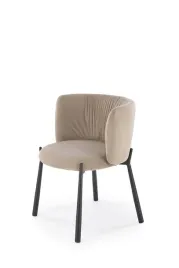 krzeslo-k-531-halmar-bezowe-czarne-nozki-styl-loft