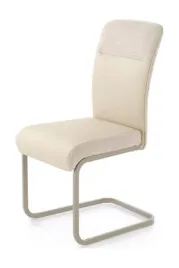 krzeslo-tapicerowane-na-plozach-k-584-halmar-bezowe-kolor-kaszmir-ekoskora