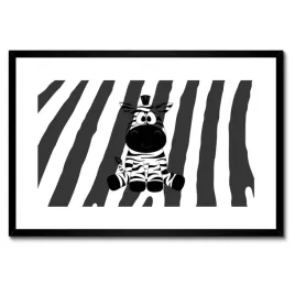 plakaty-w-ramie-60x40-zebra-paski