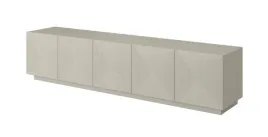 solidna-szafka-na-cokole-rtv-asha-200-cm-kolor-kaszmir-jak-bez-i-szary