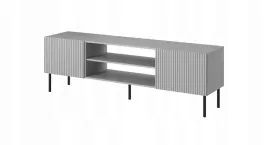 nowoczesna-szafka-z-ryflowaniami-rtv-asensio-rtv-1-halmar-szara