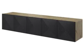 szafka-wiszaca-rtv-asha-200-cm-kolor-dab-artisan-czarny