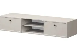 wiszaca-szafka-rtv-lorini-150-cm-kolor-kaszmir-okragly-czarny-uchwyt