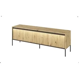 szafka-z-ryflowanymi-frontami-rtv-trend-tr-05-kolor-dab-artisan