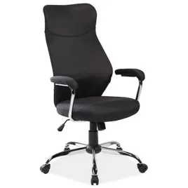 fotel-obrotowy-do-biurka-q-319-signal-czarny-zaglowek-regulacja