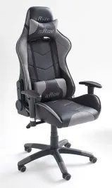 fotel-gamingowy-obrotowy-dla-gracza-mcracing-6-ekoskora-czarno-szary