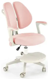 fotel-obrotowy-dzieciecy-regulowany-panco-halmar-rozowy-podnozek