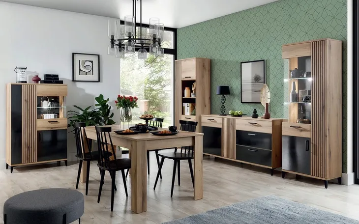 polka-wiszaca-aris-as-13-dab-evoke-stan-nowy-material-plyta-laminowana