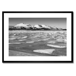 plakaty-w-ramie-70x50-zima-norwegia-jezioro