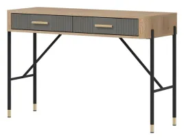 toaletka-dante-dt19-szare-ryflowane-fronty-zlote-uchwyty