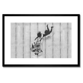 plakaty-w-ramie-60x40-banksy-koszyk
