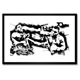 plakaty-w-ramie-60x40-mike-tyson-boks-walka