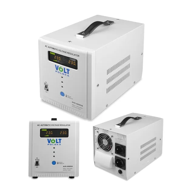 STABILIZATOR NAPIĘCIA PRĄDU AVR 5000VA do agregatu