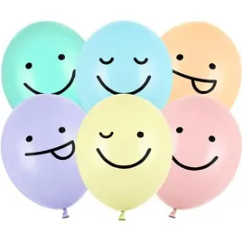 balony-usmiechniete-buzki-pastel-mix-partydeco-12-50-szt