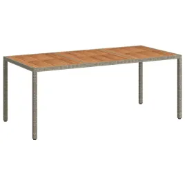 stol-ogrodowy-szary-190-x-90-x-75-cm-polirattan-stal-drewno-akacjowe