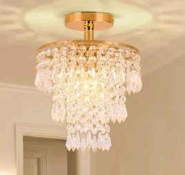 lampa-sufitowa-mini-krysztalowy-zyrandol-zloty