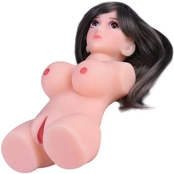Realistyczna Sex Lalka 3D Tors Z Głową Pochwa Anus