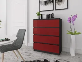 komoda-zoe-80-4sz-czerwony-p-czarna