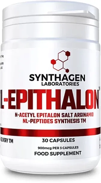 NL-EPITHALON (epitalon) kapsuki Synthagen - nowa technologia NL-PEPTIDES   124649448 - ERLI.pl