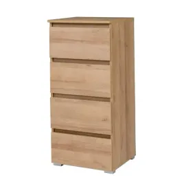 komoda-cosmo-c07-szerokosc-45-cm-dab-riviera-waska-4-szuflady-do-sypialni-s