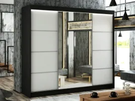 szafa-przesuwna-pako-szerokosc-250-cm-czarna-front-bialy-lustro