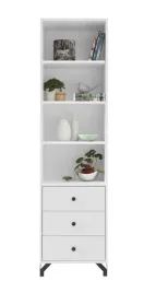 regal-bergen-4-szerokosc-50-cm-bialy-waski-szuflady
