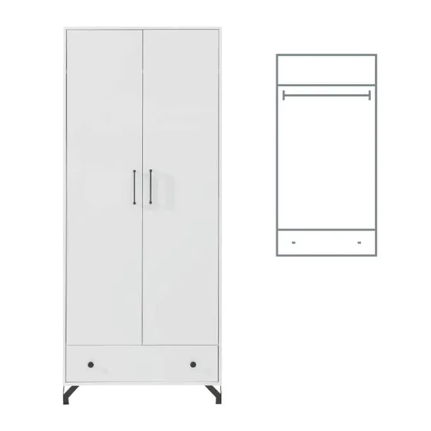 szafa-bergen-1-dwudrzwiowa-szerokosc-80-cm-biala-z-szuflada