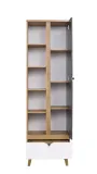 regal-mlodziezowy-60-cm-do-pokoju-na-ksiazki-wysoki-memone-m-06-kolor-mebla-dab-zloty-bialy-grafit
